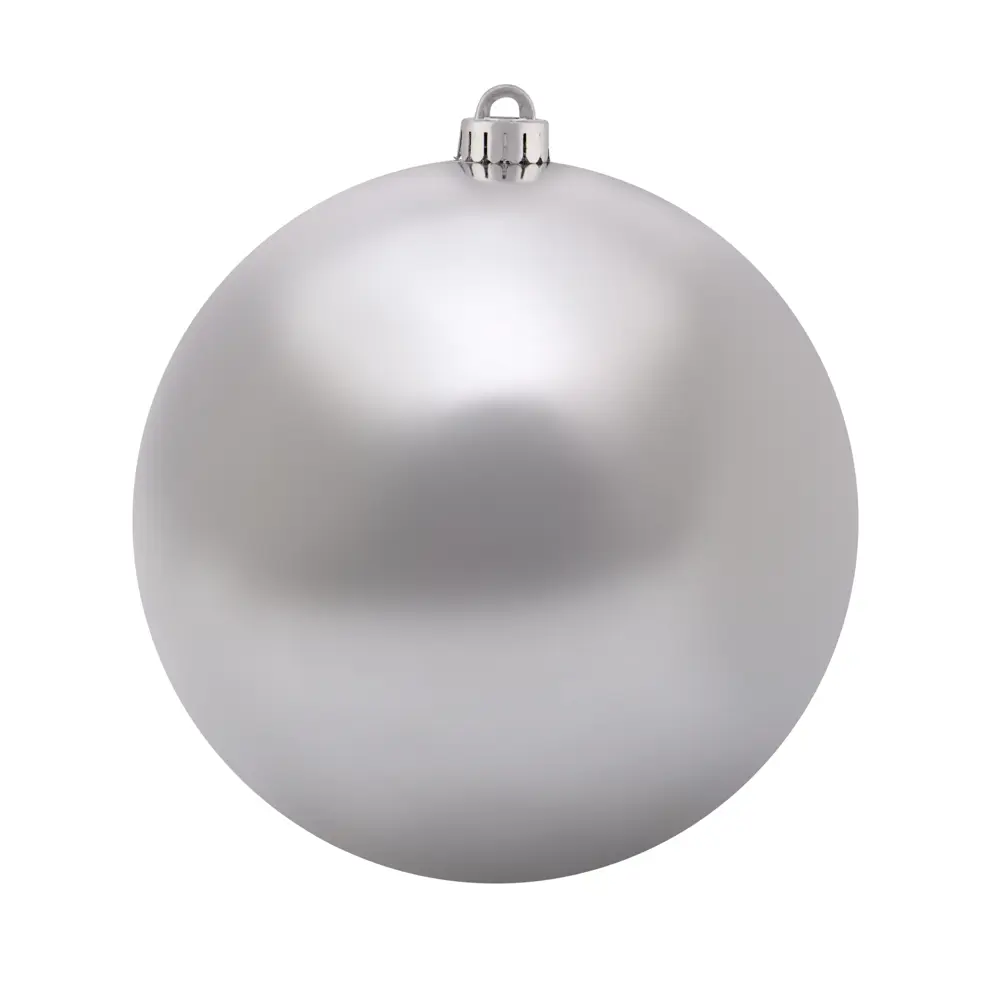 Елочный шар ø20 см пластик серебро Santreyd STLM-2190979