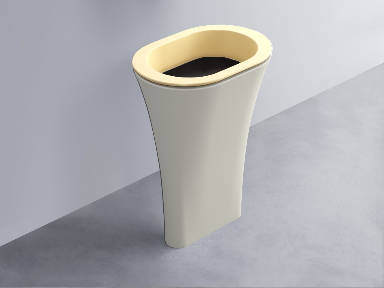 AMLA65-CN+AMPILO-LV+AMCOLO-TL Раковина Amedeo Ovale отдельностоящая cielo Enjoy + Amedeo Ceramica Cielo