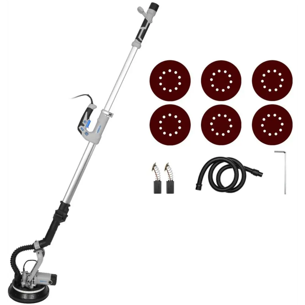 89370298 Машина шлифовальная для стен и потолков сетевая Deko DKWS1100, 1100 Вт, 225 мм STLM-0848722 