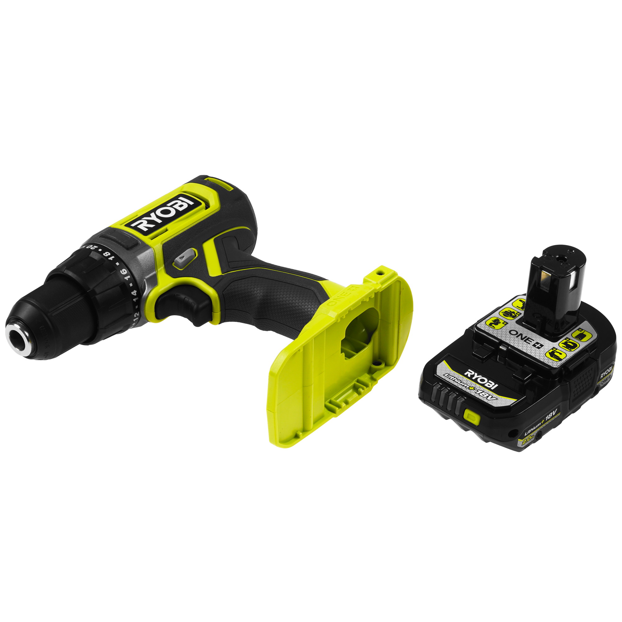 Дрель-шуруповерт Ryobi RDD18-2C52S ONE+ 18V 5481189 STDN-0122626 - Вид №5