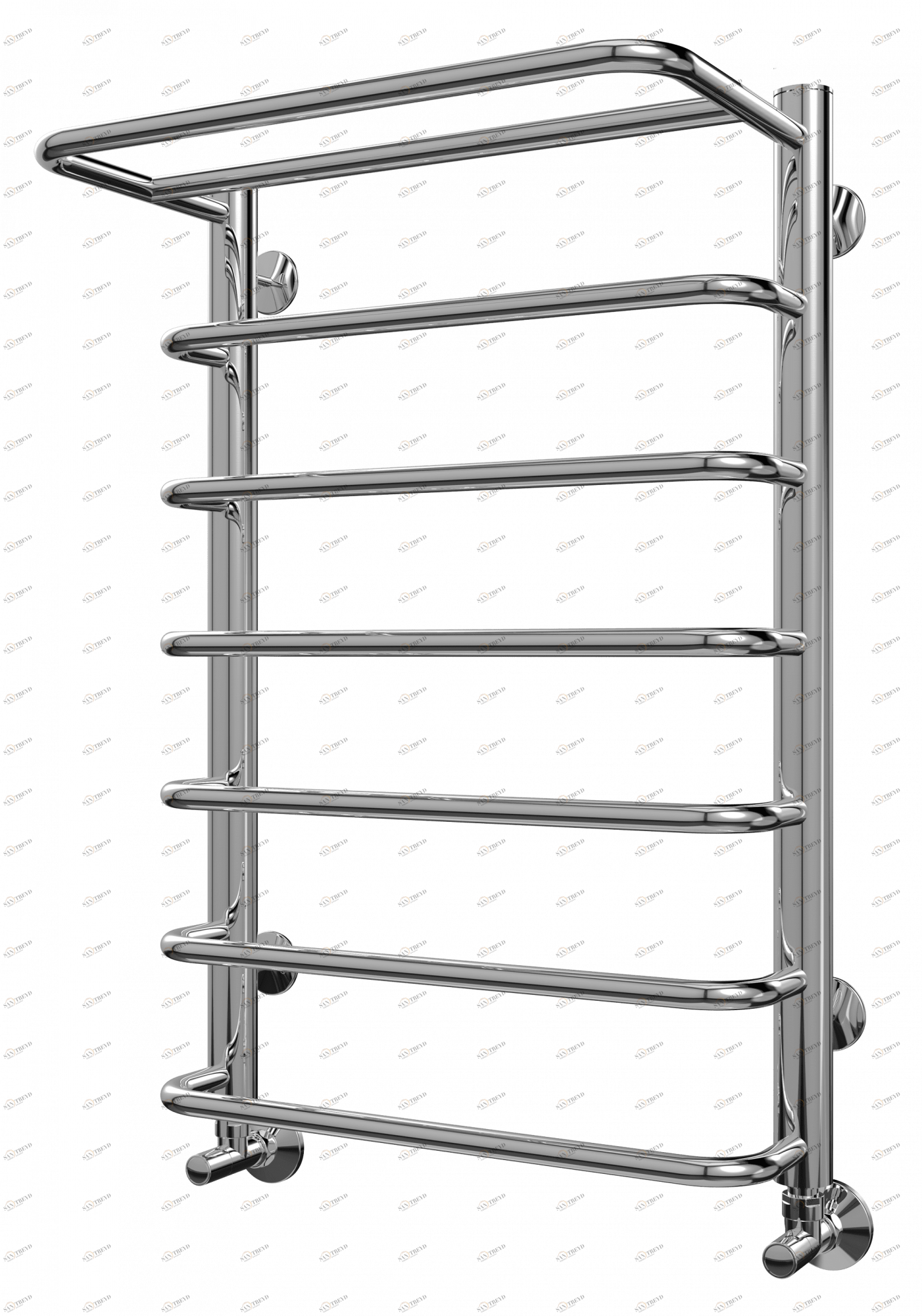 4670030723154 ЭКОНОМ Полка П7 450х696 Полотенцесушитель TERMINUS Нержавеющая сталь