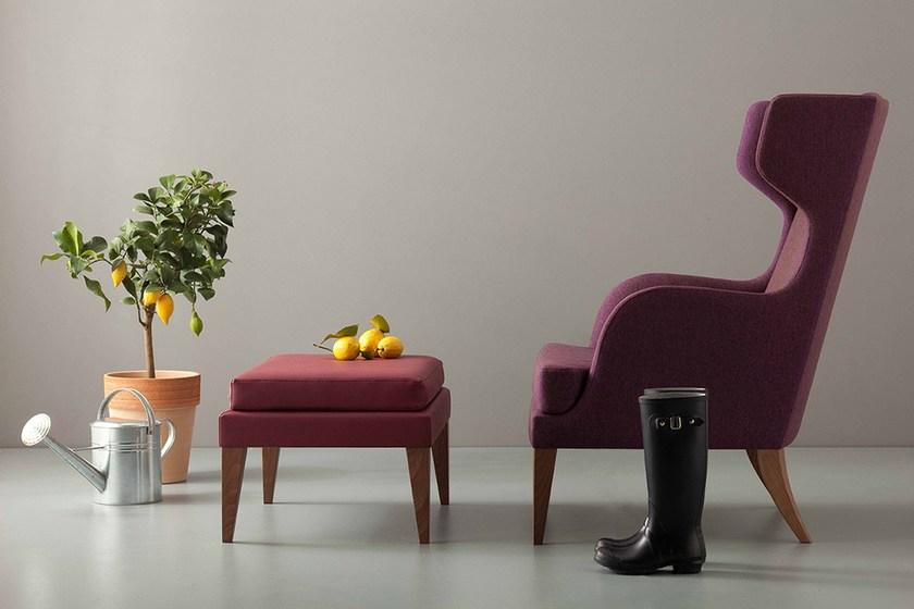 Very Wood Пуф из кожи Onda sun-id-1444345 - Вид №1