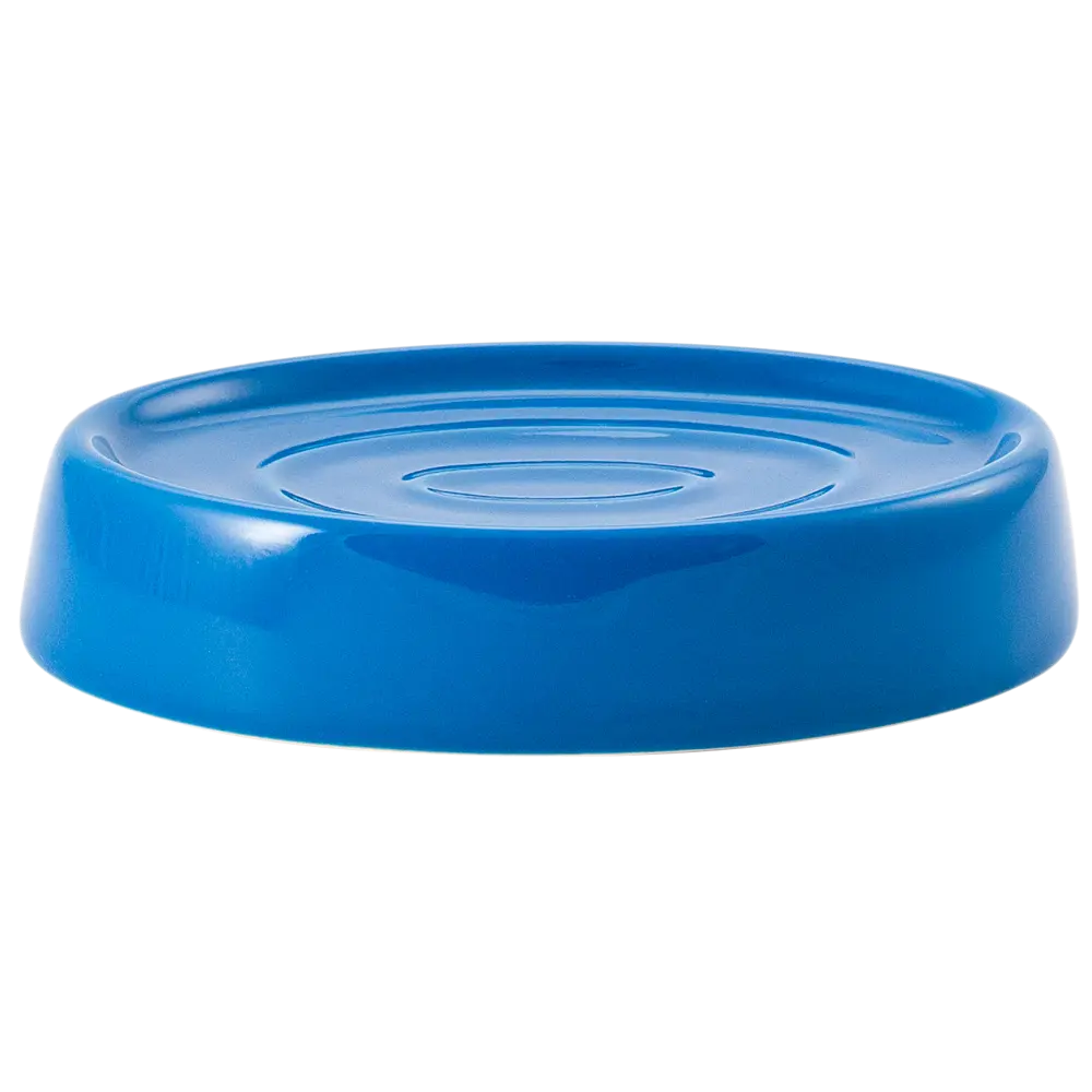 Мыльница настольная «Veta» керамика цвет синий АКВАДЕКОР STLM-2048604 - Вид №1