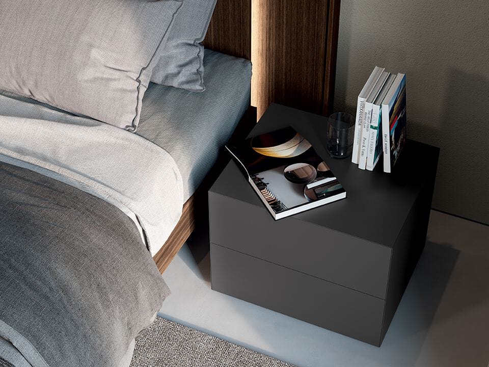 Деревянная прямоугольная тумбочка с ящиками Febal Casa ARCH-00038191