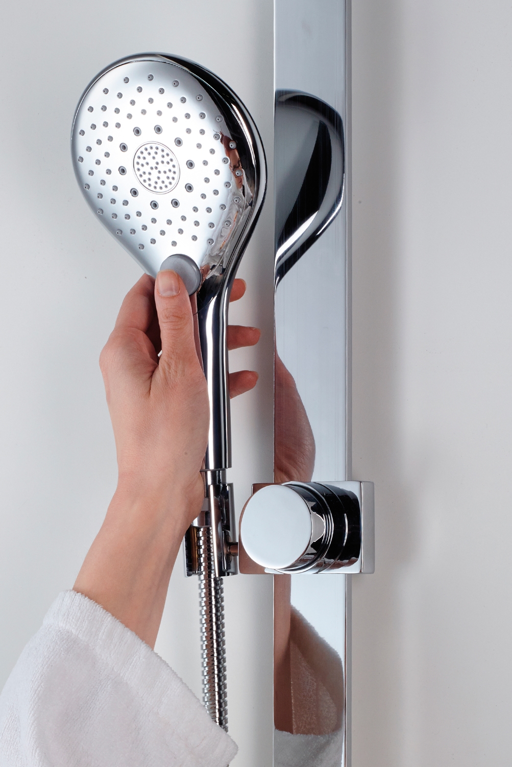 DD1001 Душевые комплекты SYNCRONIA SLIDE RAIL Ø 120 mm BOSSINI  - Вид №2