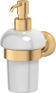 STI 305 Держатель с дозатором жидкого мыла 3SC STILMAR MATTE GOLD