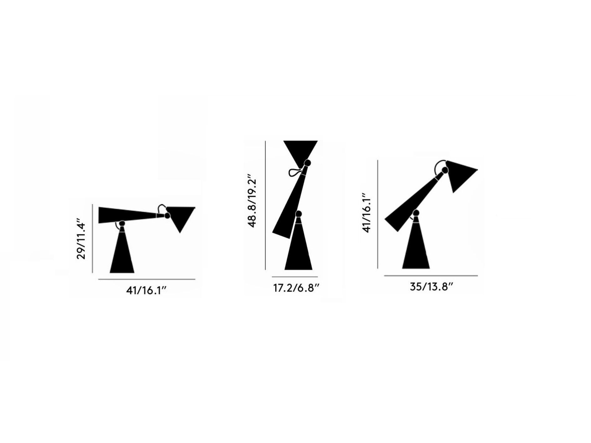 Светодиодная настольная лампа с батарейным питанием Tom Dixon POSE TASK LED ARCH-00076902 - Вид №21
