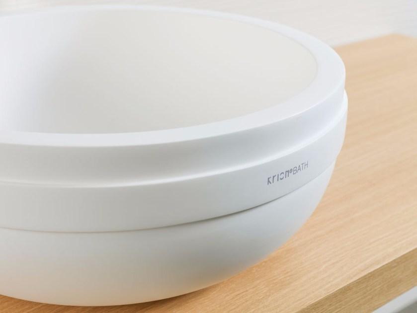 Накладная раковина на столешницу  овальная KRION ARO sun-id-1450740 - Вид №1