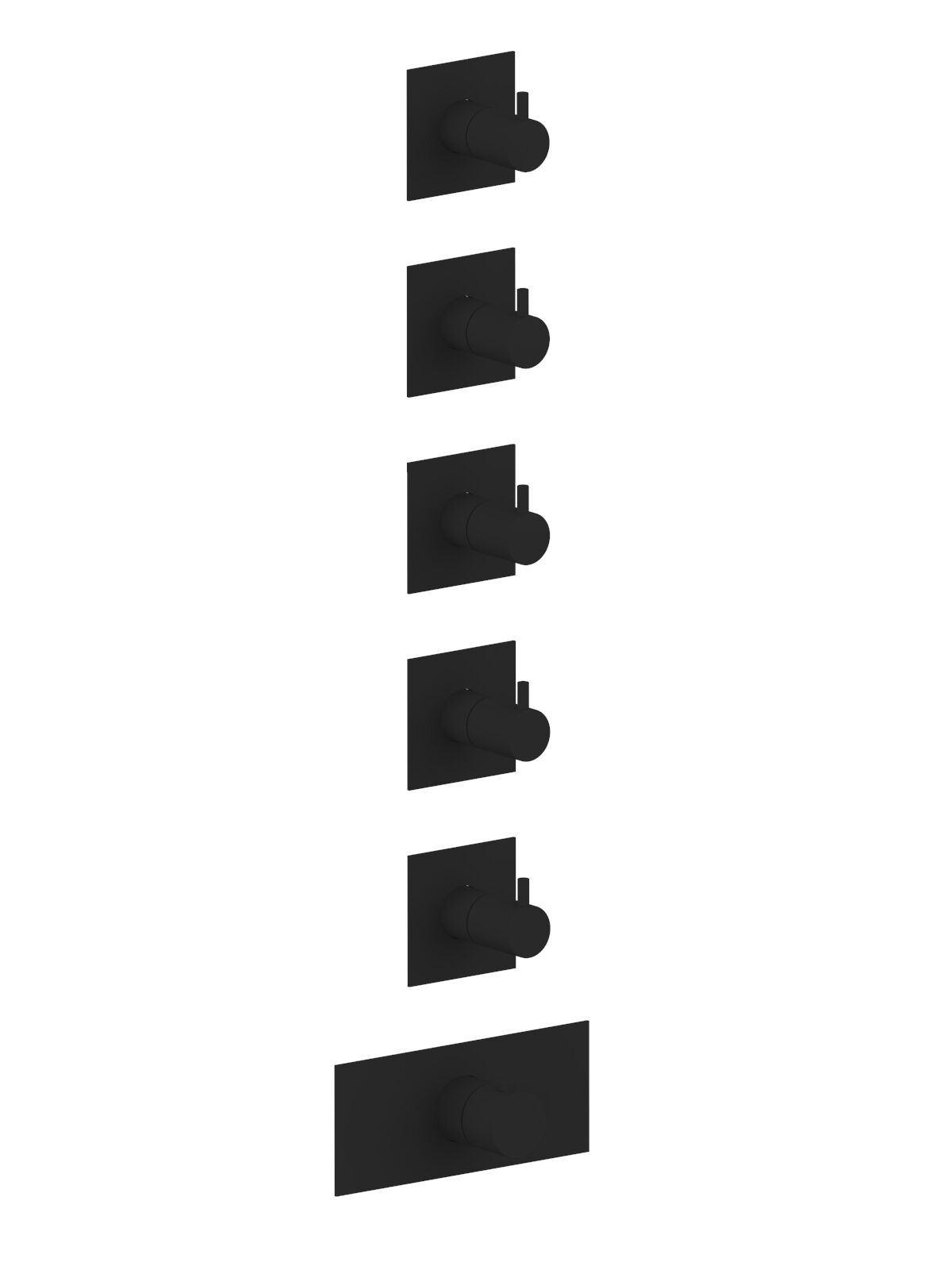 Термостатический смеситель для душа с 6 отверстиями Rubinetterie Frattini отдельная эстетика ARCH-00027128 - Вид №19