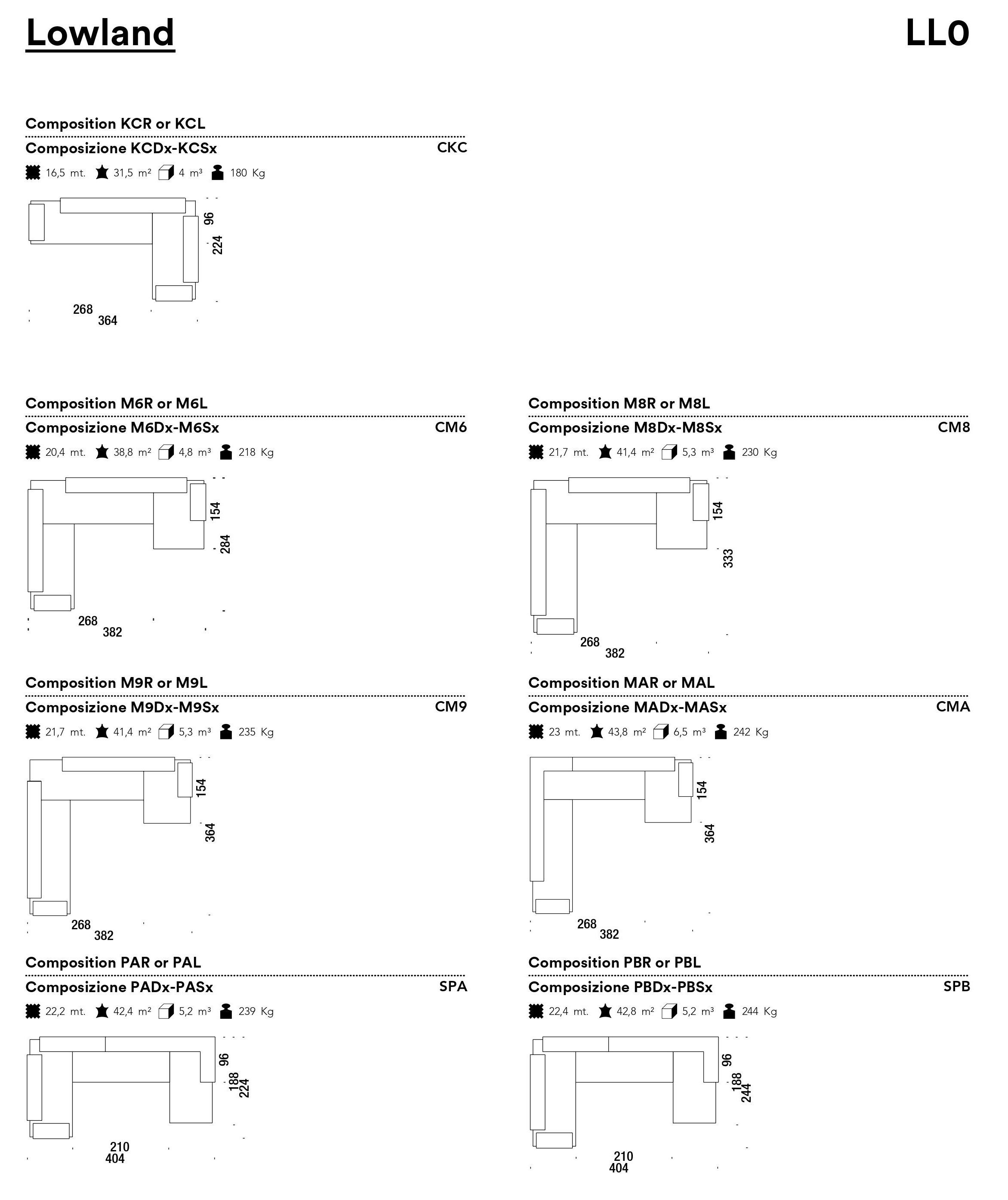Съемный диван из ткани MOROSO Lowland ARCH-00136755 - Вид №5