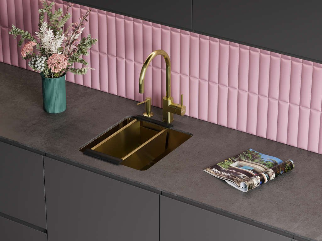 Кухонная мойка Tadzava 39-U/I AB OMOIKIRI 4993078 - Вид №3