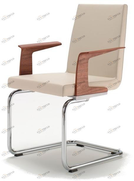 Rolf Benz Консольное кожаное кресло с подлокотниками Rolf benz 620 sun-id-1455278