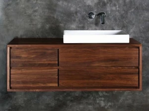 KARPENTER Мебель для умывальника одинарная настенная с ящиками Parker