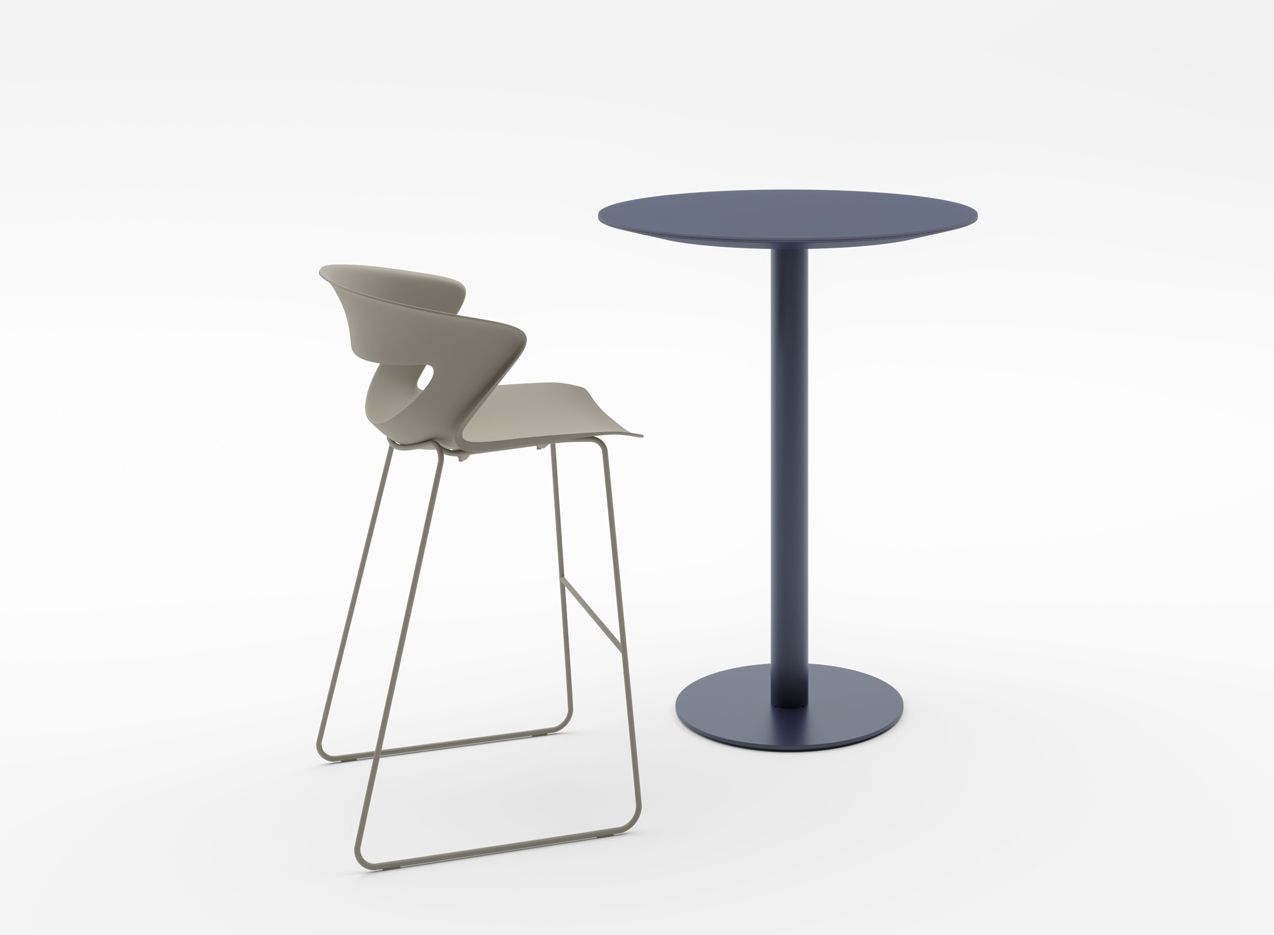 Высокий круглый стол для контракта PROF ARCH-00100318 - Вид №3