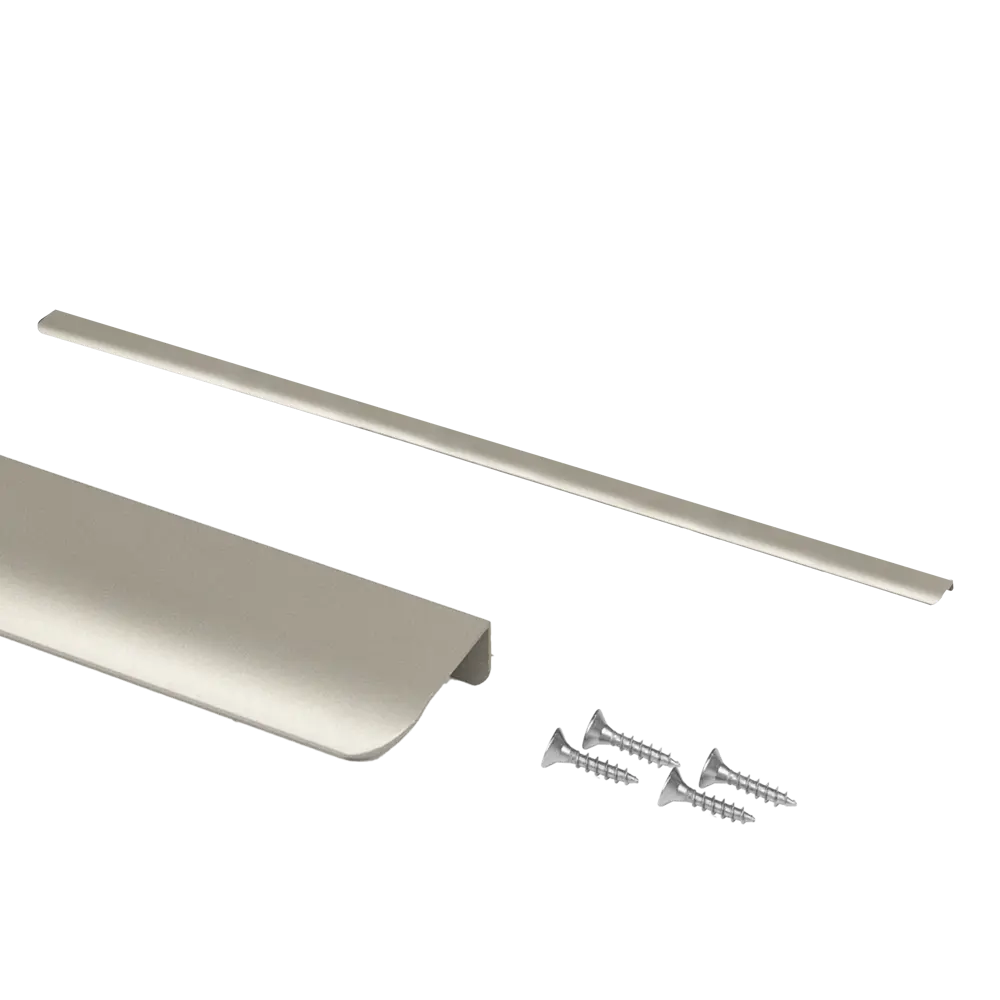 INSPIRE Ручка мебельная алюминиевая 1350 мм матовый никель для шкафов 88021711 STLM-1086710 - Вид №2