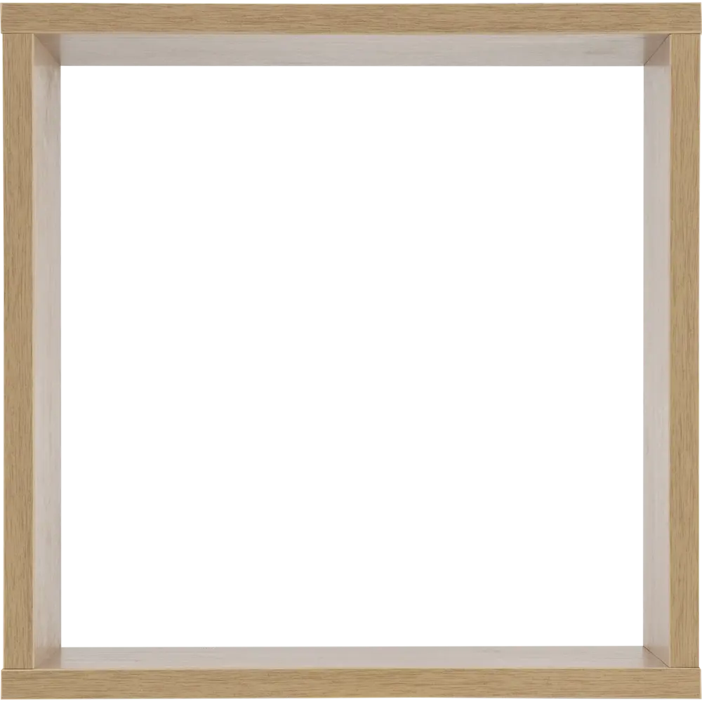 Стеллаж SPACEO KUB 1/2К, 36х36х15,9 см, цвет дуб STLM-2185544 - Вид №1