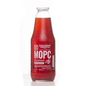 Морс Брусничный Домашние рецепты 1 л
