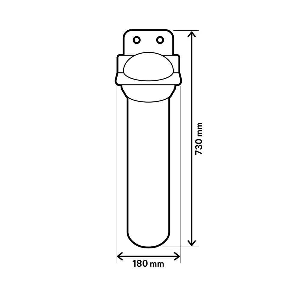 Корпус фильтра EQUATION BB20 для комплексной очистки воды в доме 89078536 STLM-0078086 - Вид №5