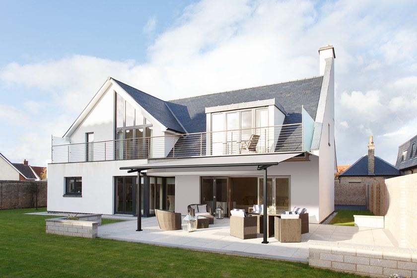 GIBUS Пристенная пергола со сдвижной крышкой sun-id-1384271 - Вид №2