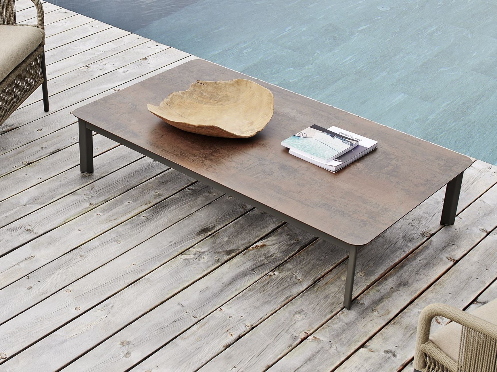 Прямоугольный садовый столик Varaschin ARCH-00025752