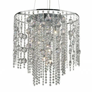 Подвесной светильник Ideal Lux Evasione SP10 IDEAL LUX ДИЗАЙНЕРСКИЕ, EVASIONE 072638 Хром