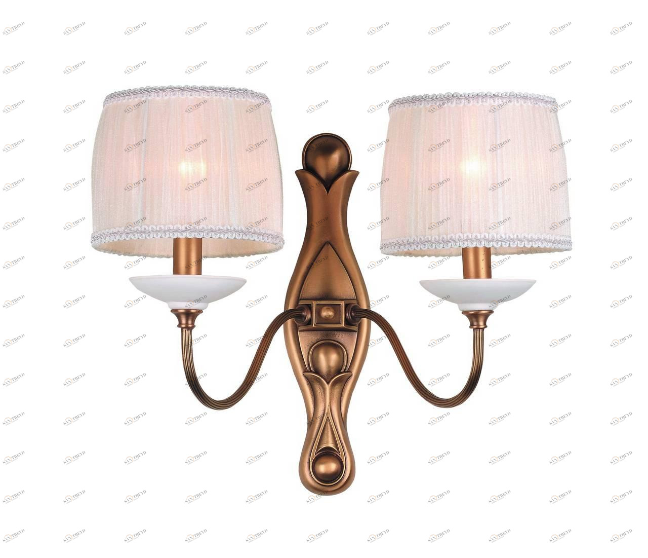 Бра Divinare Terraglia 1160/01 AP-2 DIVINARE  077350 Бежевый;золото 