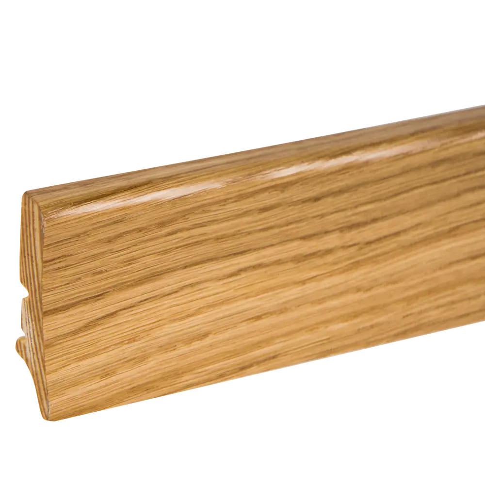 Плинтус напольный шпон 5.8 см 2.2 м цвет дуб натуральный Barlinek STLM-2178054