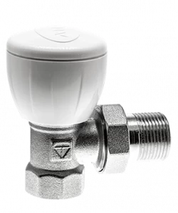 HLV-107007L.№.01 Радиаторный вентиль HLV КОМПАКТ 107007L