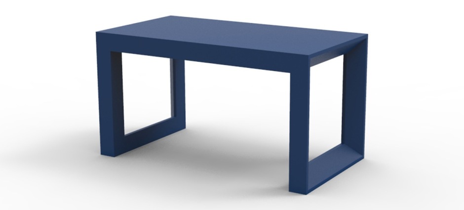 027312 Скамейка Vondom Frame - Вид №1