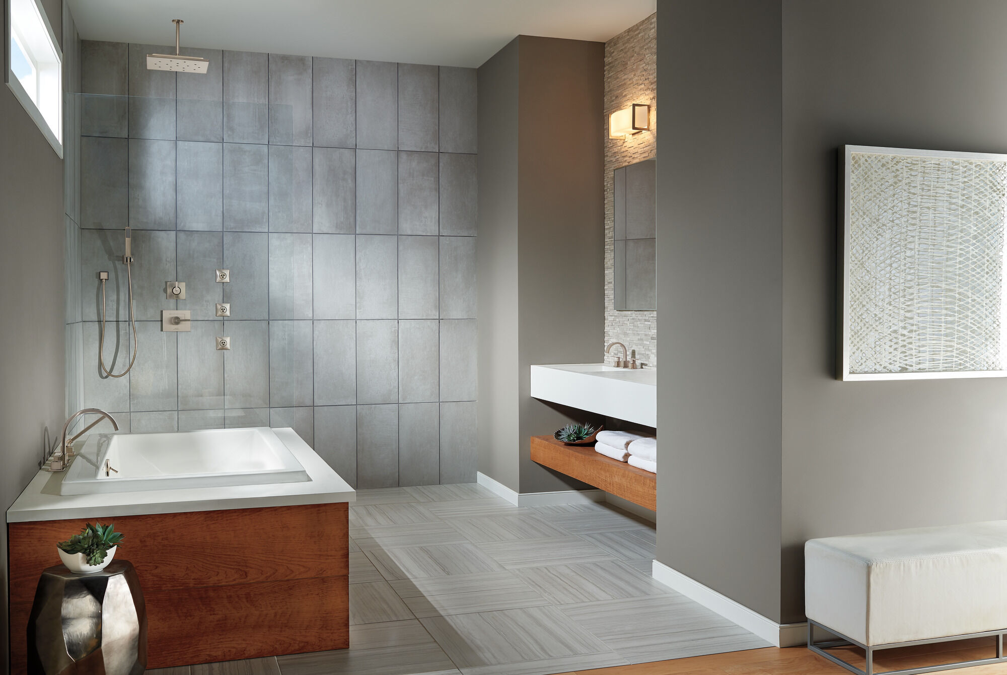 Регулируемый настенный ручной душ премиум-класса с одной настройкой Delta Faucet Vero 55530-SS - Вид №2