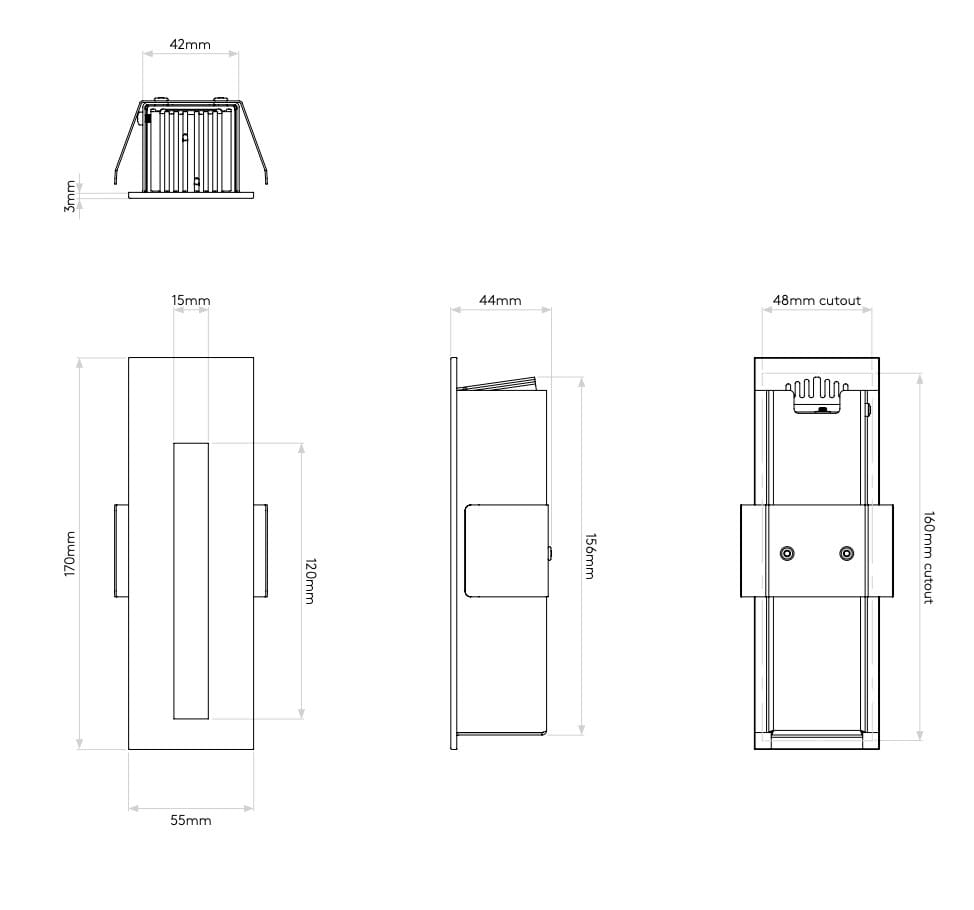Настенный маркер из нержавеющей стали Astro Lighting Borgo ARCH-00040083 - Вид №2
