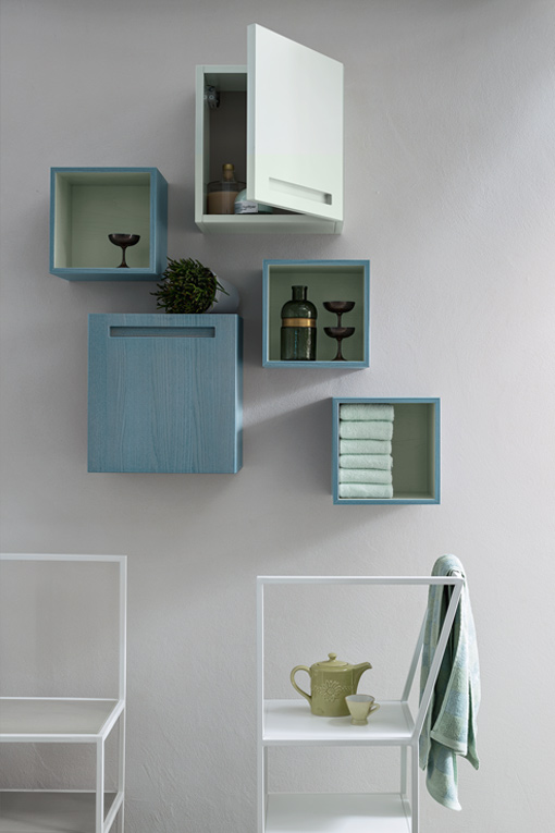 Pensili in metallo Arcombagno Collezione vasche da bango Навесные шкафы и колонки STISR179 - Вид №22