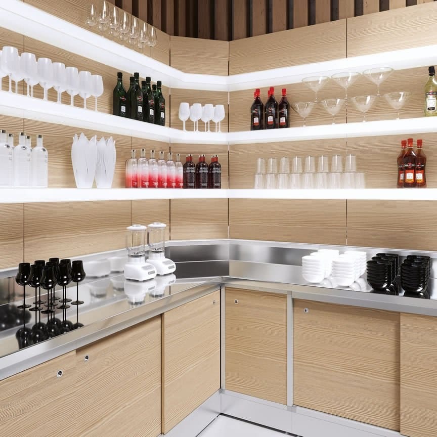 Деревянная барная стойка Frigomeccanica Next ARCH-00102318 - Вид №28