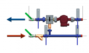 Danfoss Узлы АУУ-Т без термомонометров АУУ-T-25-3,4-6,3 150U3620