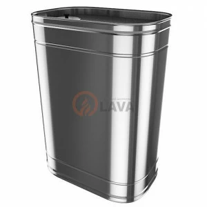 Бак навесной LAVA 80 л. (0,8 мм, AISI 304) вертикальный ЭЛИТ