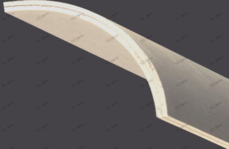 Gyps Гнутые профили из гипсокартона 1,20 мл Curvogips sun-id-1446947