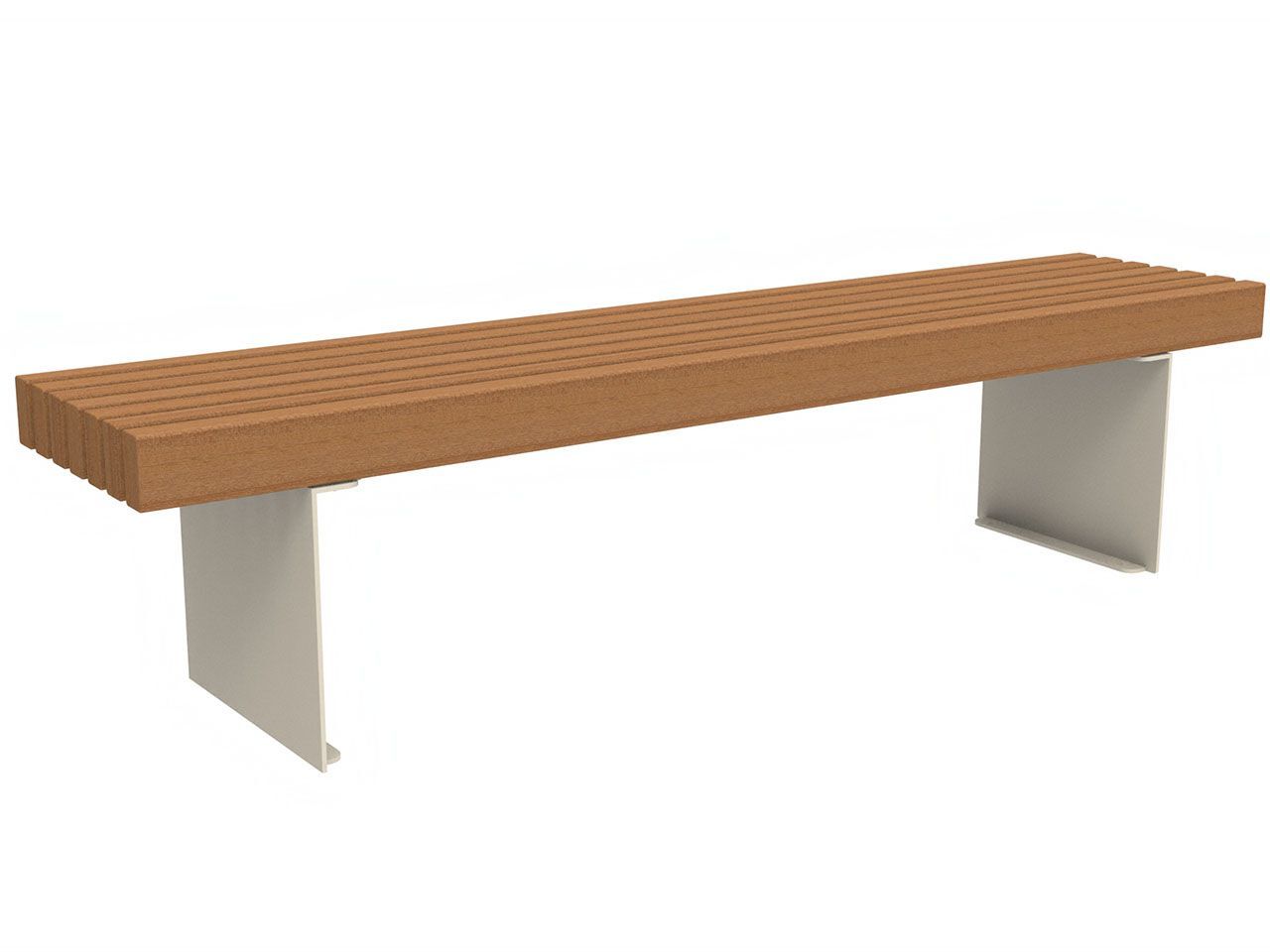 Скамья okumè без спинки Lazzari дольмен ARCH-00006528 - Вид №2