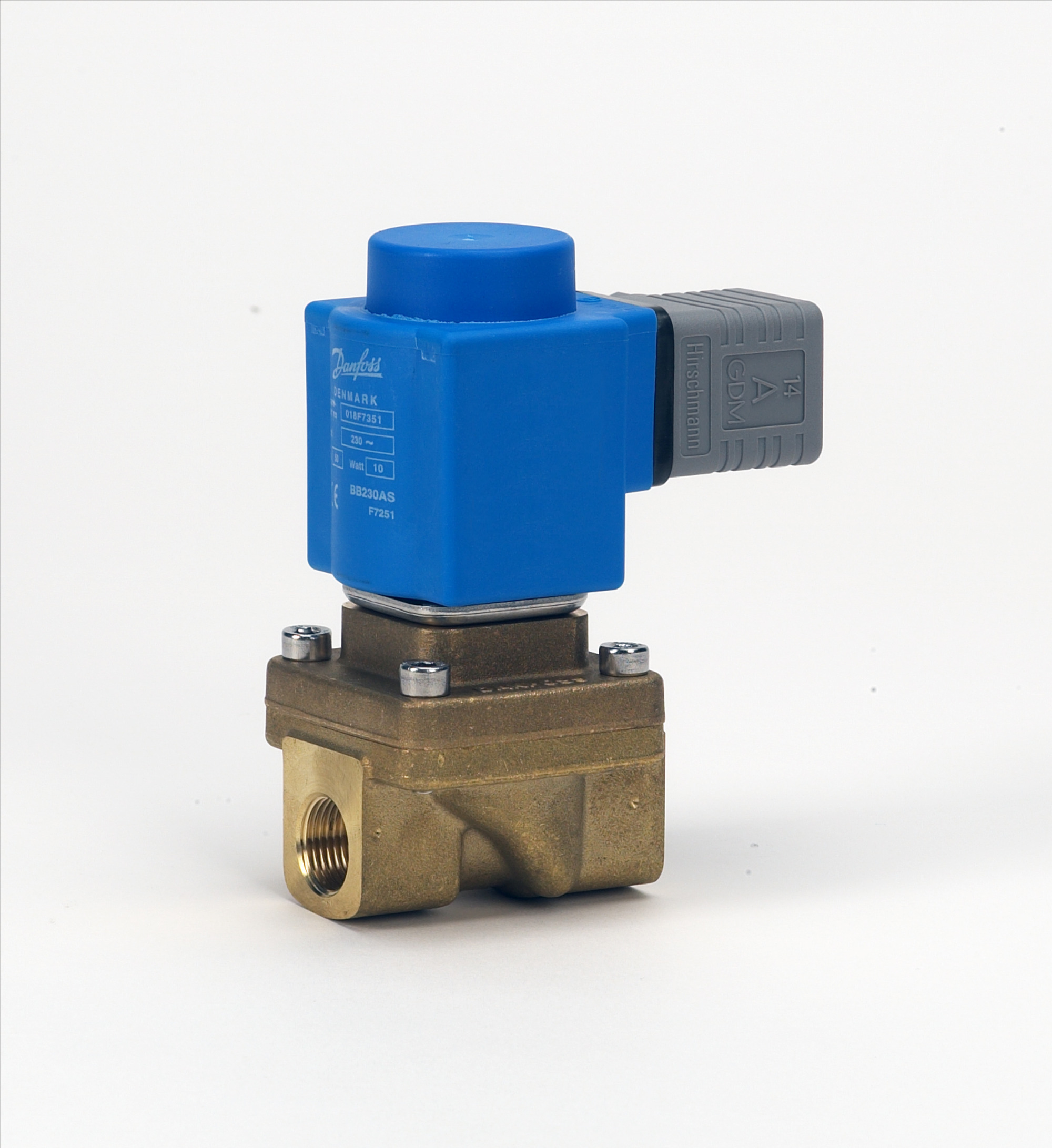 Danfoss EV250B — двухходовые электромагнитные клапаны с принудительным подъемом Клапан электромагнитный EV250B 032U5254  - Вид №2
