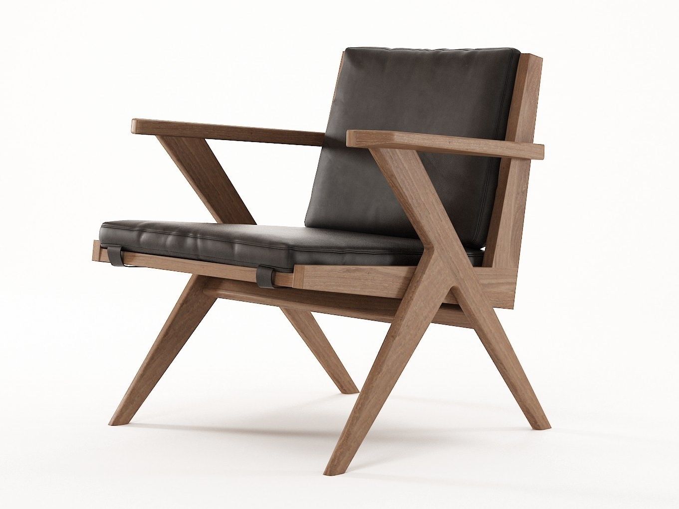 Стул из массива дерева с подлокотниками KARPENTER Tribute ARCH-00142277 - Вид №14