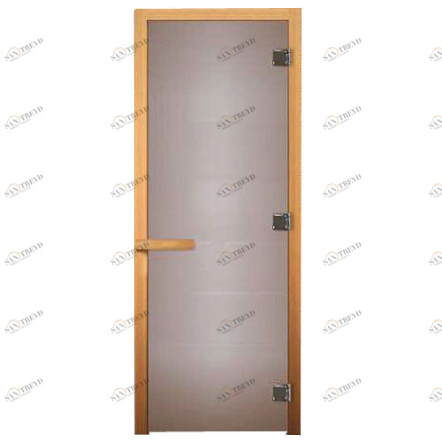 Везувий Дверь сатин матовая (ЛИСТВА) 4926