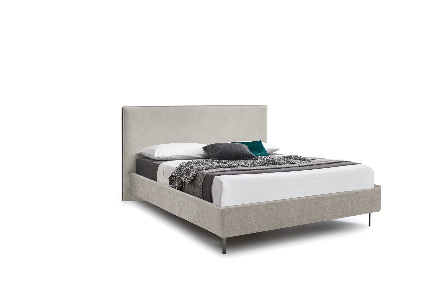 Двуспальная кровать для хранения ткани с мягким изголовьем Felis Bedstories ARCH-00073007 - Вид №7