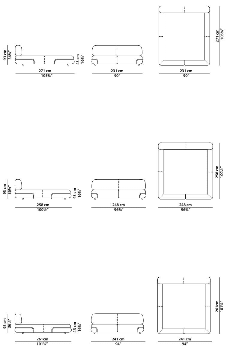Кожаная двуспальная мягкая кровать Baxter So Soft ARCH-00032500 - Вид №8