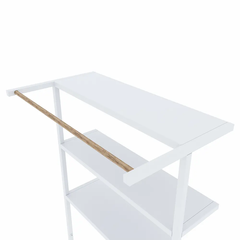 Стеллаж для стиральной машины KONSENSA Бруклин 66x38x171 см цвет белый STLM-2011877 - Вид №3