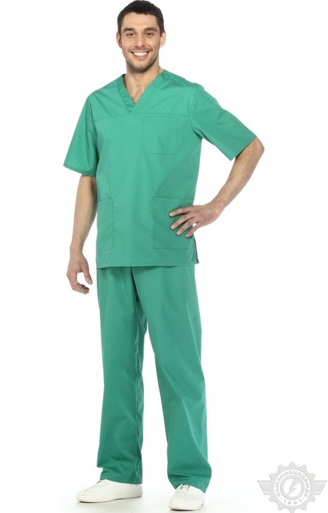 66152 Костюм "Спец" зеленый  Медицинская одежда  размер 56-58/170-176 Спецодежда  - Вид №9