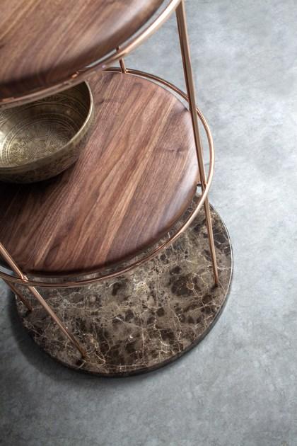 Tonin Casa Открытый отдельно стоящий металлический книжный шкаф sun-id-1459769 - Вид №3