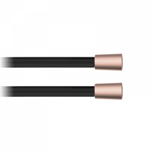 05015026 PREMIUM Серебряный шланг для душа 170 Черно-Розовое GRB MIXERS