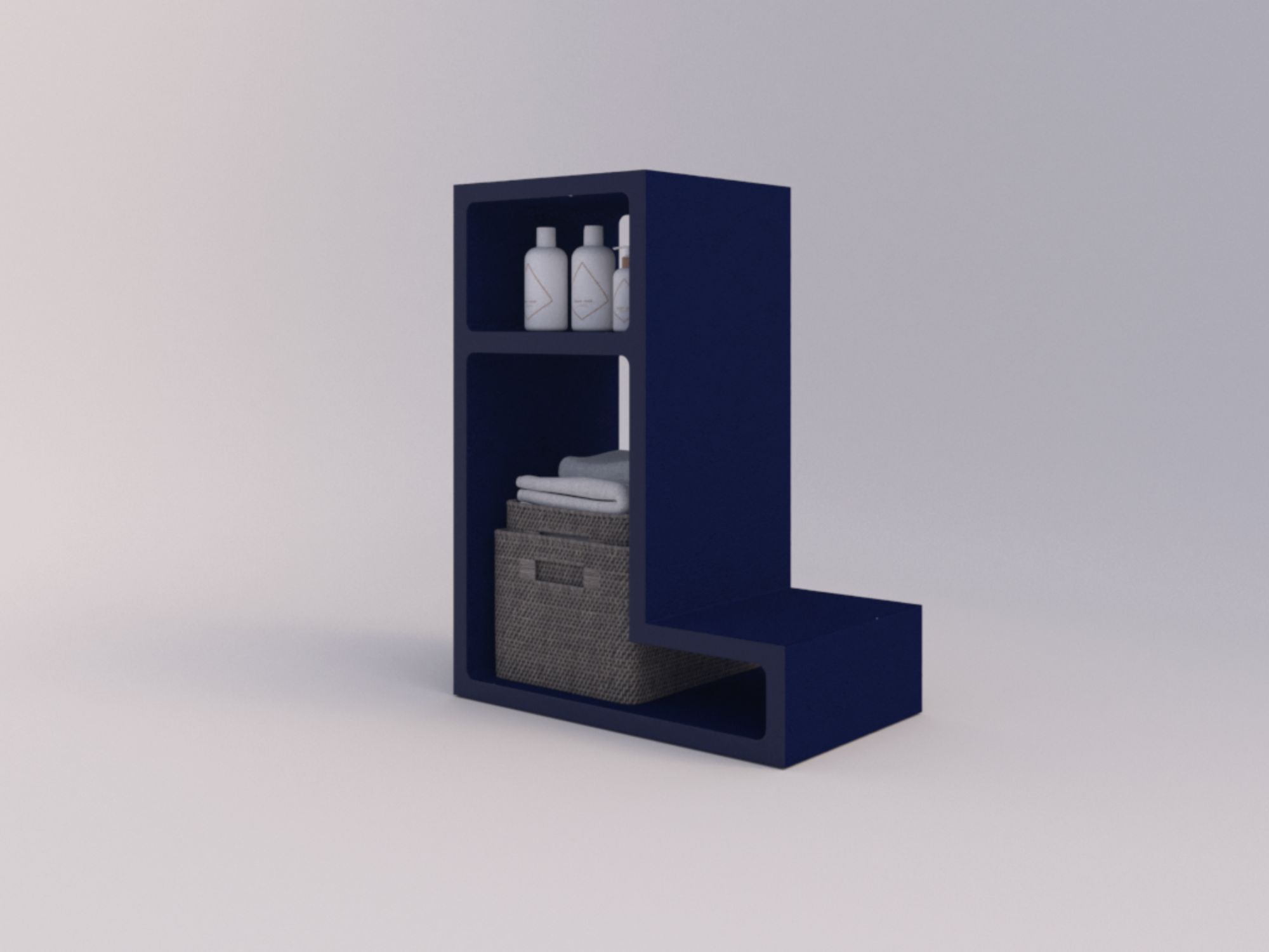 Мебель контейнеры в бетонной конструкции Voltan 555 ARCH-00021949 - Вид №102