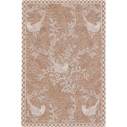 LEI_159_67 Полотенце кухонное 50/70 красный 50% лен 50% хлопок жаккард LEITNER Santreyd 