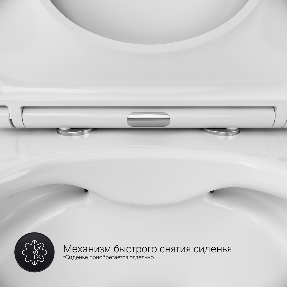 C111700WH подвесной унитаз FlashClean AM.PM Awe - Вид №10