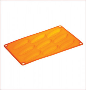 11074/30 Форма силиконовая Форма для выпечки 3-1 "Овал" 9 ячеек VORTEX